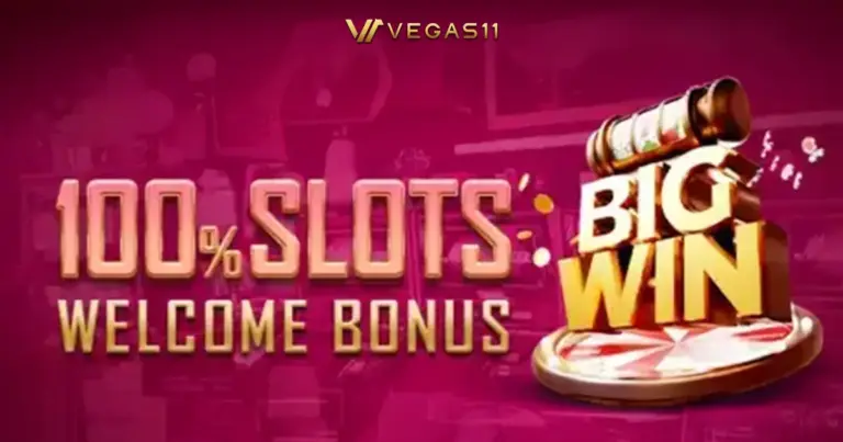 100% Slots Welcome Bonus