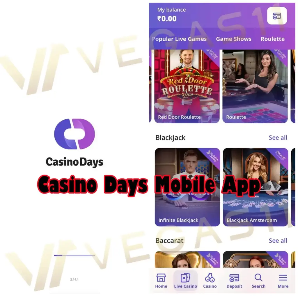 Casino Days Mobile Roulette App