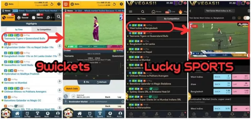 Betting on Cricket Live