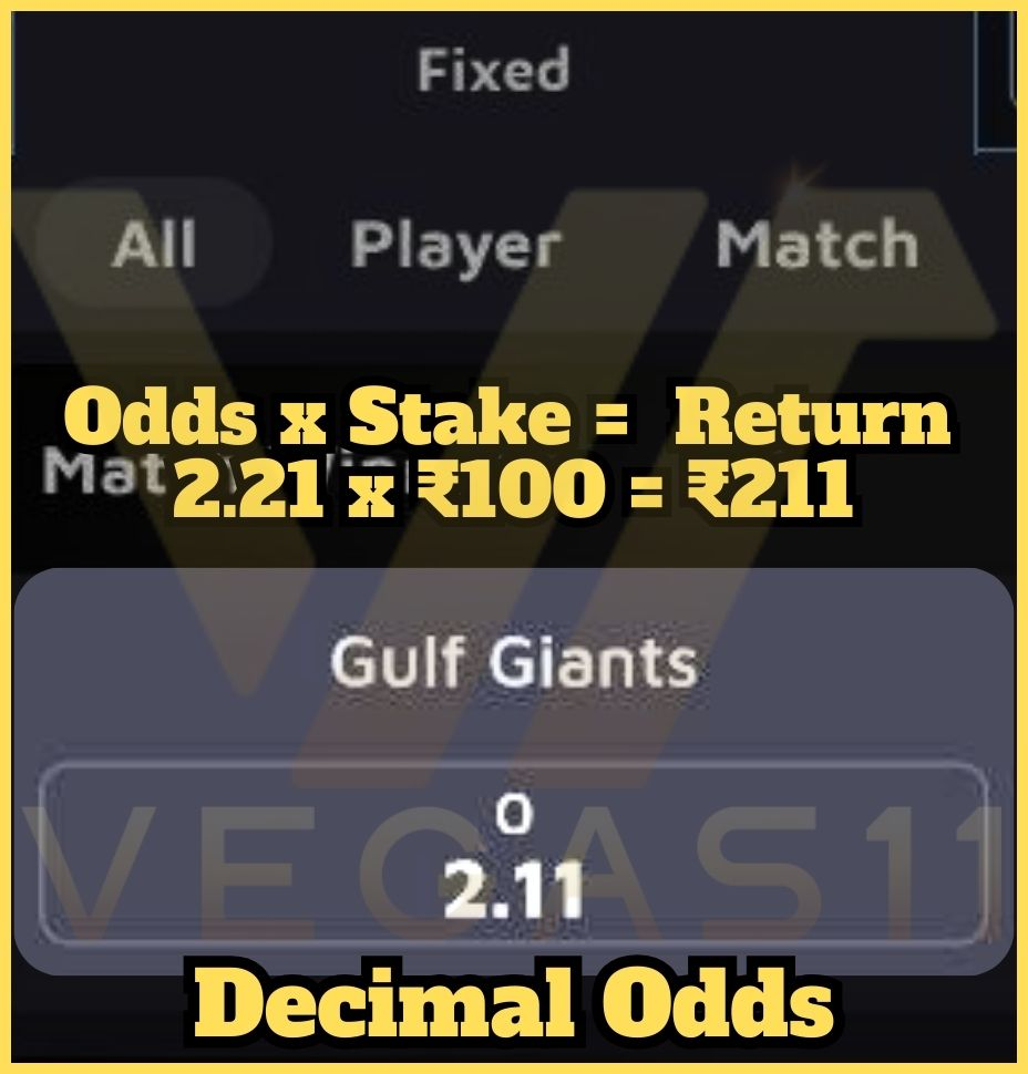 Decimal Odds