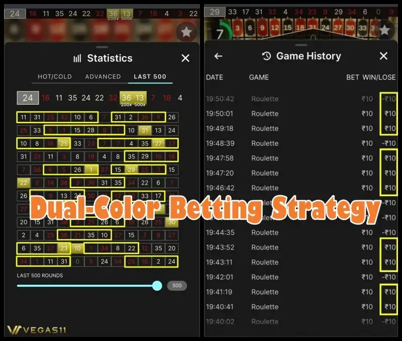 Lightning Roulette Tips - Dual-Color Betting Strategy