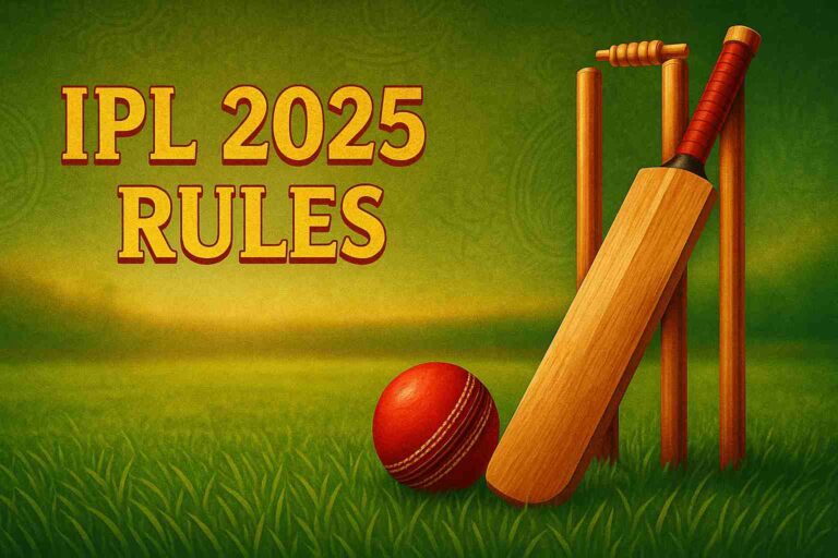 IPL 2025 Rules