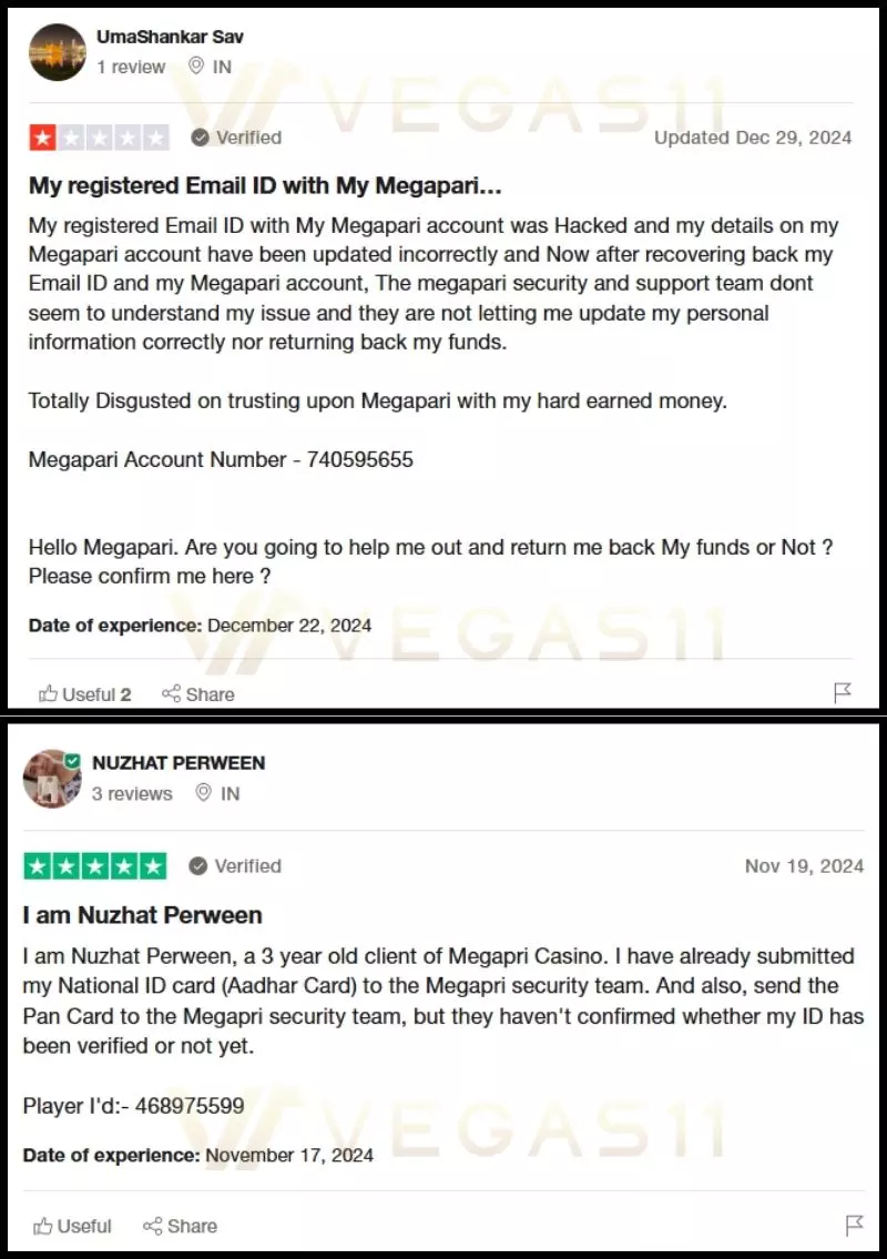 Megapari Casino Reviews 2