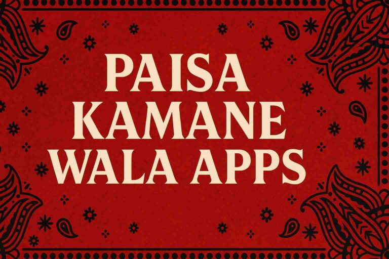 paisa kamane wala apps